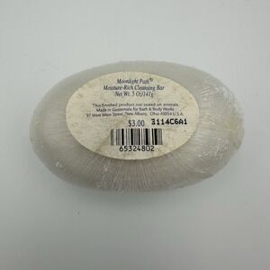 Bath & Body Works MOONLIGHT PATH Moisture-Rich Cleansing Bar Soap‎ Discontinued